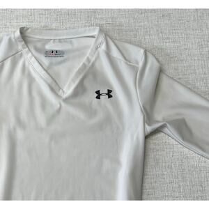 Underarmour HeatGear Long-Sleeve V-Neck Shirt- Women's small